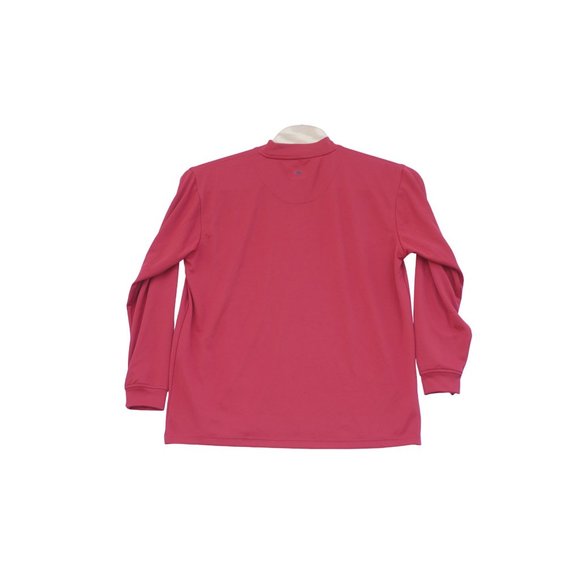 Bolle Tech Golf Shirt Men's Red XL Long Sleeve‎ Pullover Mock-neck Polyester - Picture 2 of 6